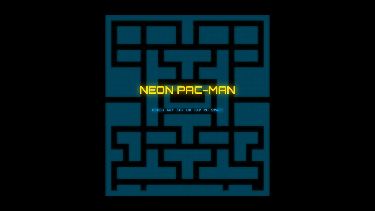 Neon Pac-Man
