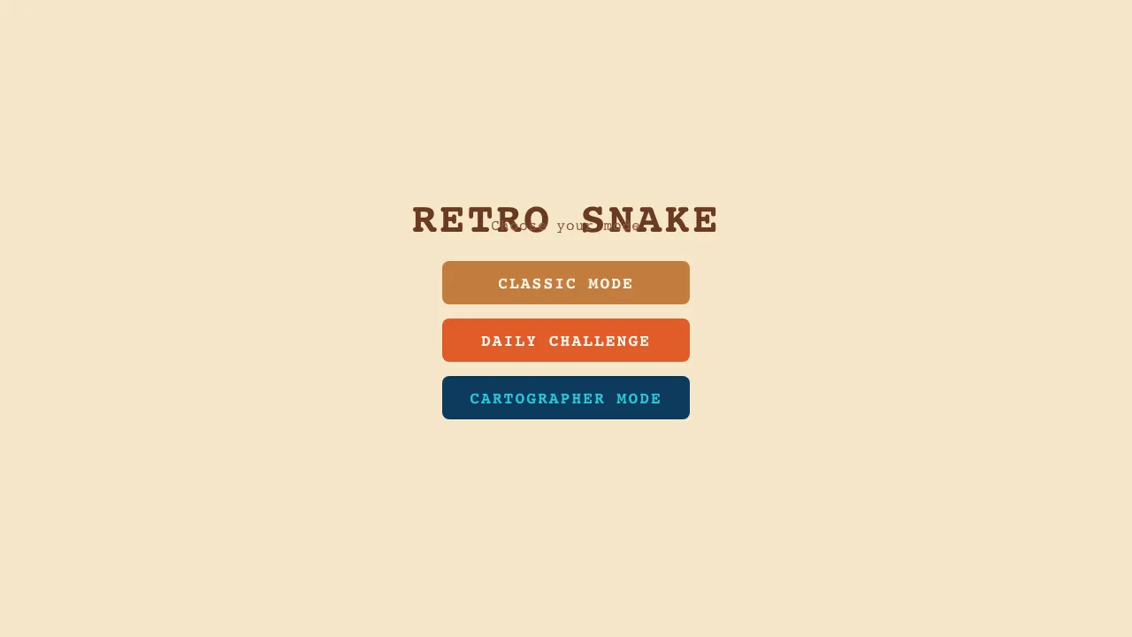 Retro Snake