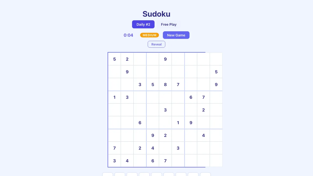 Sudoku Daily